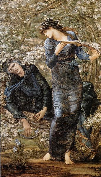 Edward Burne-Jones The Beguiling of Merlin Sweden oil painting art